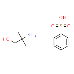 (2-hydroxy-1,1-dimethylethyl)ammonium toluene-4-sulphonate Structure