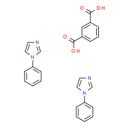 isophthalic acid, compound with 1-phenyl-1H-imidazole (1:2) picture