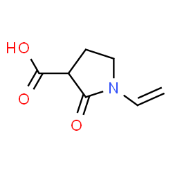 3-Pyrrolidinecarboxylicacid,1-ethenyl-2-oxo-(9CI) structure