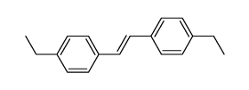 4,4'-diethyl-trans-stilbene Structure
