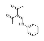 3-(anilinomethylidene)pentane-2,4-dione Structure