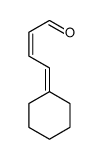 4-cyclohexylidenebut-2-enal结构式