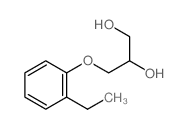 3-(o-Ethylphenoxy)-1,2-propanediol structure