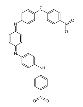 N'',N'''-bis(4''-nitrophenyl)-N,N'-bis(4'-aminophenyl)-1,4-quinonediimine结构式