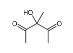 3-hydroxy-3-methylpentane-2,4-dione Structure