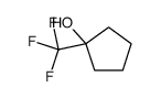 1-(三氟甲基)环戊醇结构式