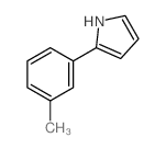 1H-Pyrrole,2-(3-methylphenyl)-结构式