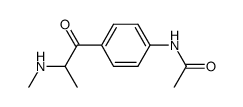 acetic acid-[4-(N-methyl-alanyl)-anilide]结构式