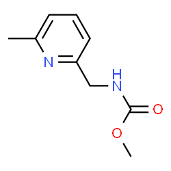 Carbamic acid,[(6-methyl-2-pyridinyl)methyl]-,methyl ester (9CI) Structure