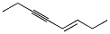 (E)-3-Octen-5-yne structure