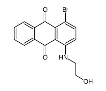 1-bromo-4-(2-hydroxy-ethylamino)-anthraquinone Structure