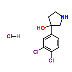 3-(3,4-DICHLOROPHENYL)-3-PYRROLIDINOL Structure