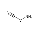 aminocyanomethyl radical Structure