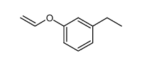 3-ethyl-1-vinyloxybenzene Structure