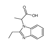 (9ci)-2-乙基-alpha-甲基-1H-苯并咪唑-1-乙酸图片