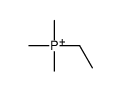 ethyl(trimethyl)phosphanium结构式