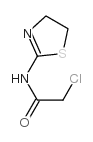 2-chloro-N-(4,5-dihydro-1,3-thiazol-2-yl)acetamide结构式