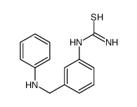 [3-(anilinomethyl)phenyl]thiourea Structure