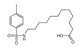 N-12-(para-Iodophenylsulfonamide)dodecanoic acid Structure