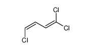 (3E)-1,1,4-trichlorobuta-1,3-diene Structure