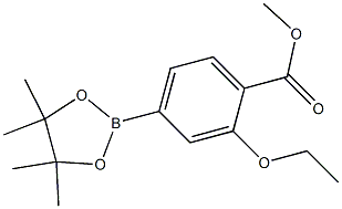methyl 2-ethoxy-4-(4,4,5,5-tetramethyl-1,3,2-dioxaborolan-2-yl)benzoate Structure