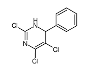 6-phenyl-2,4,5-trichloro-1,6-dihydropyrimidine Structure