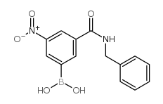 3-(苄基甲酰氨)-5-硝基苯基硼酸图片