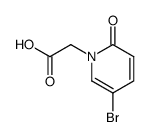 2-(5-Bromo-2-oxopyridin-1(2H)-yl)acetic acid Structure