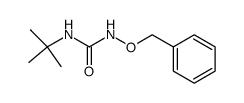 1-(benzyloxy)-3-(tert-butyl)urea结构式