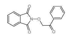 2-phenacyloxyisoindole-1,3-dione Structure