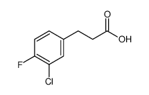 3-(3-氯-4-氟苯基)丙酸图片