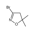 3-bromo-5,5-dimethyl-4H-1,2-oxazole结构式