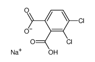 3,4-dichlorophthalic acid monosodium salt Structure