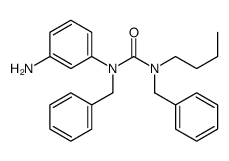 1-(3-aminophenyl)-1,3-dibenzyl-3-butylurea Structure