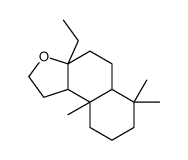 3a-ethyl-6,6,9a-trimethyl-2,4,5,5a,7,8,9,9b-octahydro-1H-benzo[e][1]benzofuran Structure