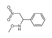 N-methoxy-2-nitro-1-phenylethanamine结构式