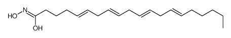 5,8,11,14-Eicosatetraenamide, N-hydroxy-, (all-Z)- structure