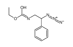 ethyl N-(2-azido-2-phenylethyl)carbamate Structure