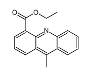 ethyl 9-methylacridine-4-carboxylate结构式