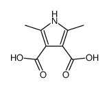 2,5-dimethyl-pyrrole-3,4-dicarboxylic acid Structure