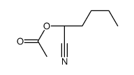 [(1R)-1-cyanopentyl] acetate Structure