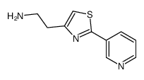2-(2-pyridin-3-yl-1,3-thiazol-4-yl)ethanamine Structure