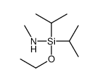 N-[ethoxy-di(propan-2-yl)silyl]methanamine Structure