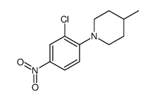 Piperidine, 1-(2-chloro-4-nitrophenyl)-4-methyl结构式