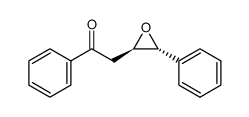 1-phenyl-2-(3-phenyloxiran-2-yl)ethanone结构式