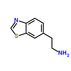 2-(1,3-Benzothiazol-6-yl)ethanamine结构式