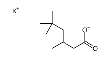 potassium 3,5,5-trimethylhexanoate structure
