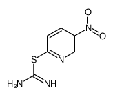 5-NITRO-2-PYRIDINYL ESTER CARBAMIMIDOTHIOIC ACID structure