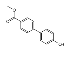 methyl 4-(4-hydroxy-3-methylphenyl)benzoate Structure