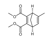 (1S,4R)-5-Methyl-bicyclo[2.2.1]hepta-2,5-diene-2,3-dicarboxylic acid dimethyl ester结构式